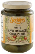 Apple Cinnamon Chunk Pickles