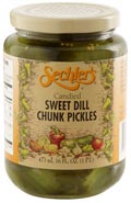 Candied Sweet Dill Chuck Pickles